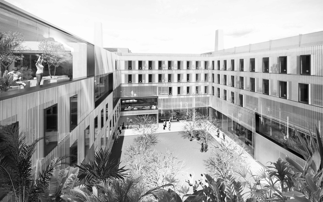 Competition for the design of a new student house at the University of Warsaw