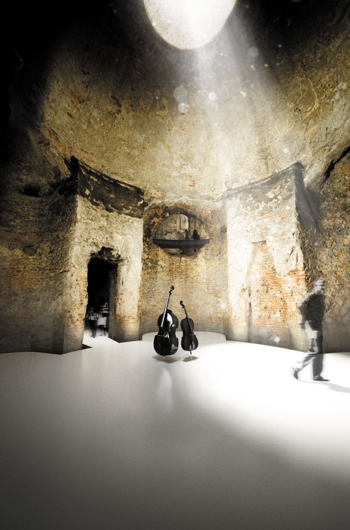 Competition for the renovation of the underground rotunda Elizeum