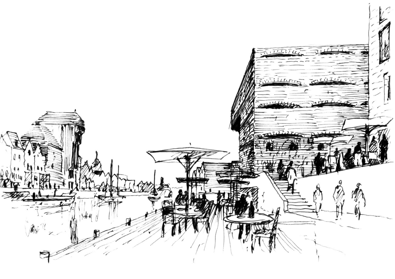 Competition for the development of the Granary Island in Gdansk.